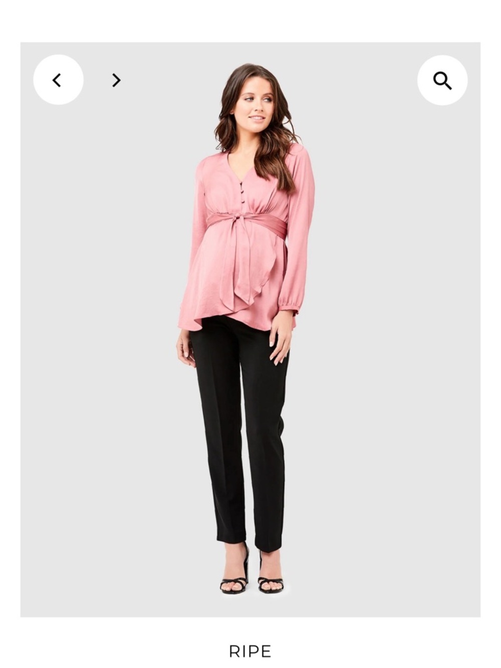Ripe Black Maternity Pants